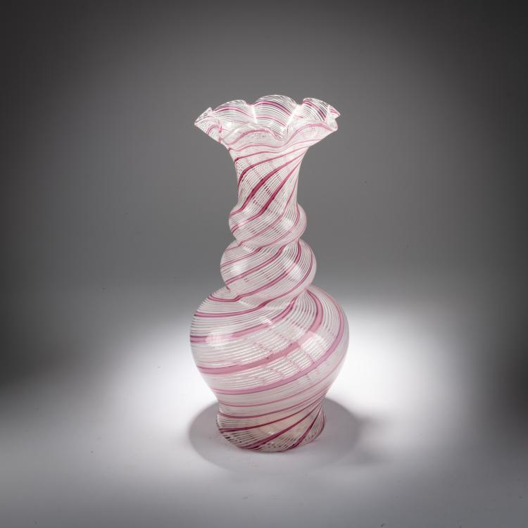 Bild 1 zu Objekt, Vase 'Mezza filigrana', um 1950, Dino Martens, Toso, Aureliano, Murano, 179B 589