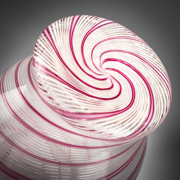 Bild 2 zu Objekt, Vase 'Mezza filigrana', um 1950, Dino Martens, Toso, Aureliano, Murano, 179B 589