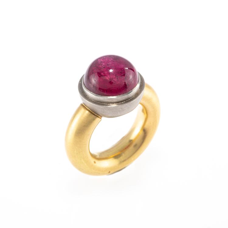 Bild 1 zu Objekt, Cocktailring mit Rubelith, Gernot Leibold, 178C 1009