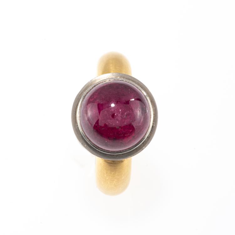 Bild 2 zu Objekt, Cocktailring mit Rubelith, Gernot Leibold, 178C 1009