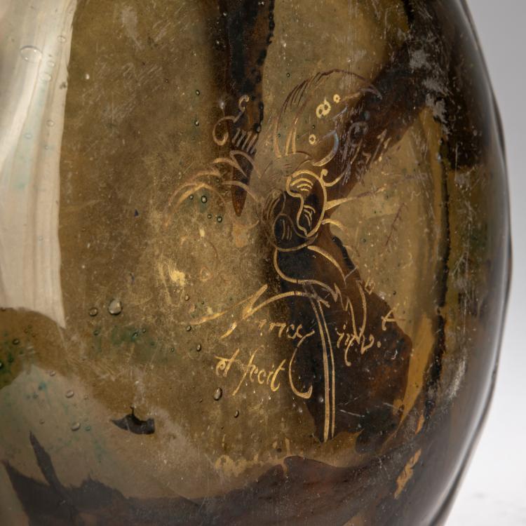 Bild 4 zu Objekt, Hohe Stangenvase 'Tulipes de Perroquet', um 1897/98, Emile Gall&eacute;, Gall&eacute;, Nancy, 178A 62