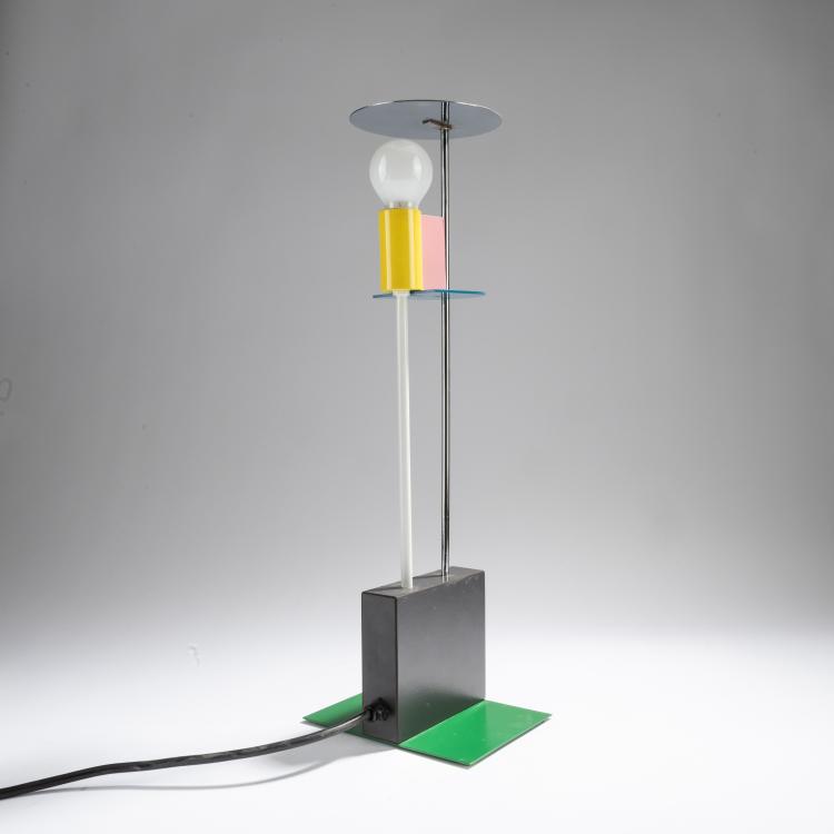 Bild 1 zu Objekt, Tischleuchte 'Picadilly', 1982 (Entwurf), Gerard Taylor, Memphis Milano, 178B 845