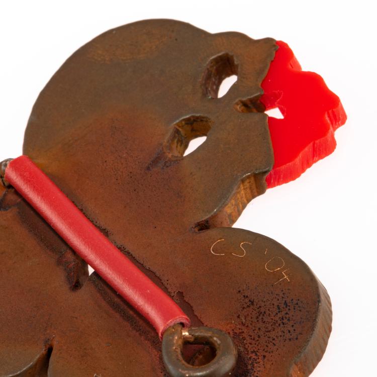 Bild 2 zu Objekt, Brooch / collar ornament 'Chari Deadhead', 2004, Constanze Schreiber, 178C 989