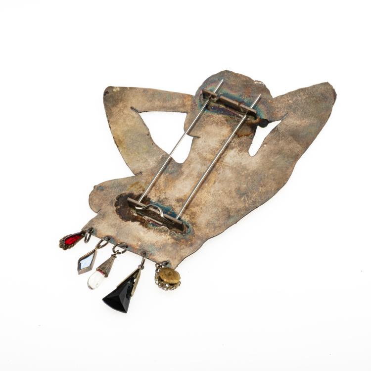 Bild 1 zu Objekt, Brooch from the series 'Cut-Outs and Pin-ups', 2003, Petra Zimmermann, 178C 999