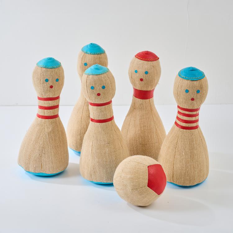 Bild 1 zu Objekt, F&uuml;nf Kegel und eine Kugel, 1968, Renate M&uuml;ller, M&uuml;ller, Renate, Therapeutisches Spielzeug, Sonneberg, 178B 626