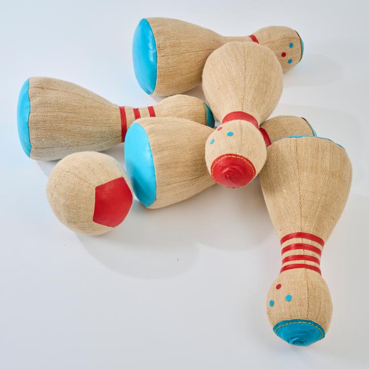 Bild 2 zu Objekt, F&uuml;nf Kegel und eine Kugel, 1968, Renate M&uuml;ller, M&uuml;ller, Renate, Therapeutisches Spielzeug, Sonneberg, 178B 626