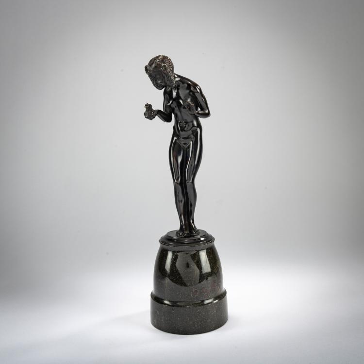 Bild 1 zu Objekt, 'Froschk&ouml;nig', um 1909, Adolf Daumiller, 178A 228