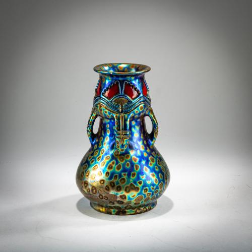 Vase with handles, c. 1910