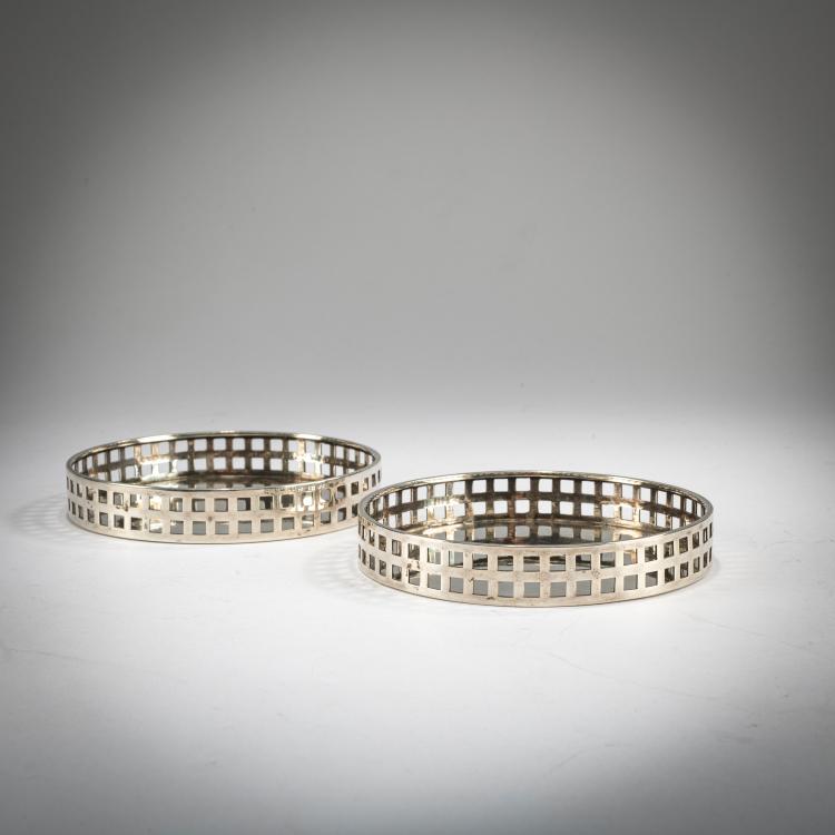 Bild 1 zu Objekt, Two coasters, 1905, Josef Hoffmann,Koloman Moser, Wiener Werkst&auml;tte, 178A 469