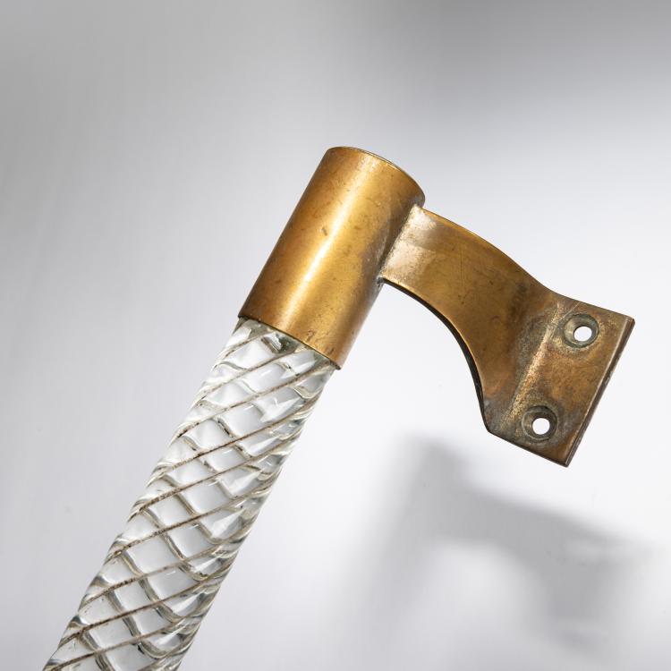 Bild 2 zu Objekt, Zwei T&uuml;rgriffe, 1940er Jahre, Barovier, Murano (zugeschrieben/attr.), 179A 103