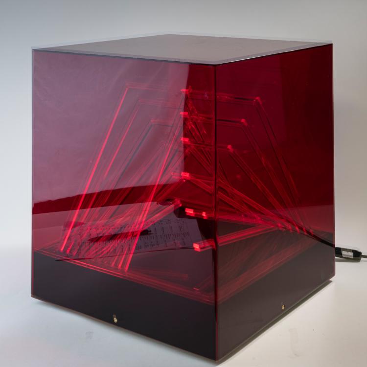 Bild 2 zu Objekt, 'cubo di teo' light object, c. 1970 (design), James Rivi&egrave;re, Centro Ricerche Arte Industria, Lissone, 178B 784