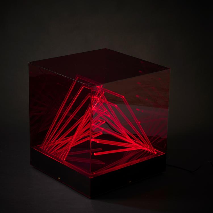 Bild 3 zu Objekt, 'cubo di teo' light object, c. 1970 (design), James Rivi&egrave;re, Centro Ricerche Arte Industria, Lissone, 178B 784