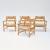 Four 'Razor Blade' armchairs, c. 1960