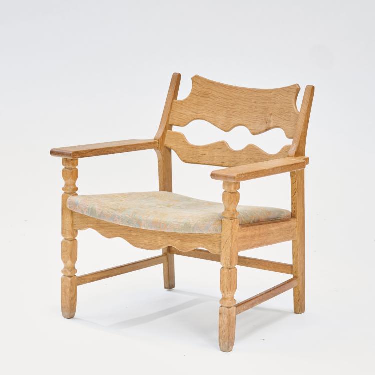 Bild 2 zu Objekt, Vier Armlehnsessel 'Razor Blade', um 1960, Henning Kjaernulf, EG M&oslash;bler, D&auml;nemark, 178B 735