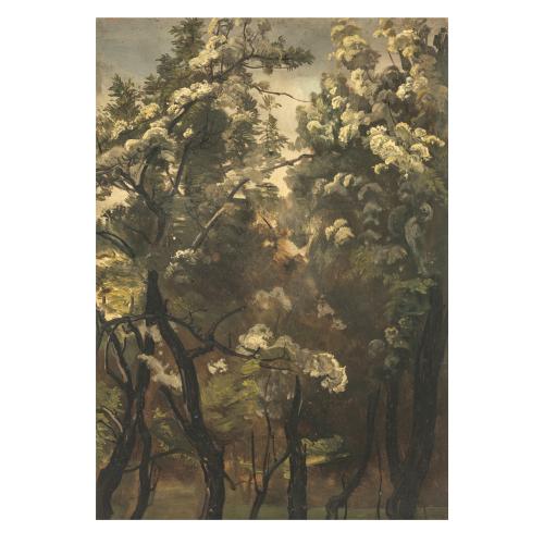 Forest study, c. 1830