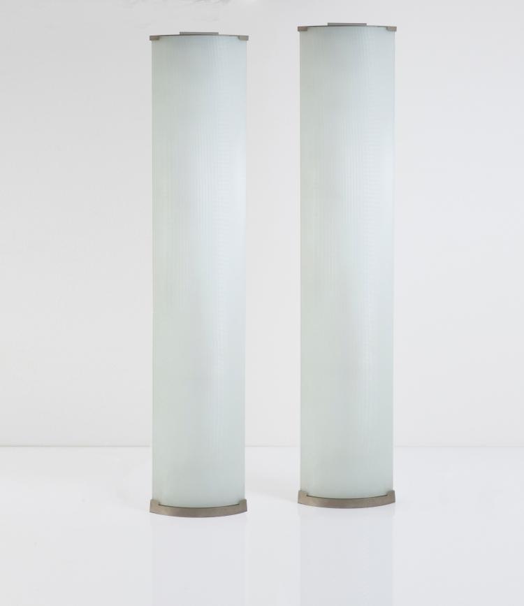 Hauptbild zu Objekt, Two floor lamps 'Pirellone', 1967 (design), Gio Ponti, Fontana Arte, Mailand / Milan, 182C 850