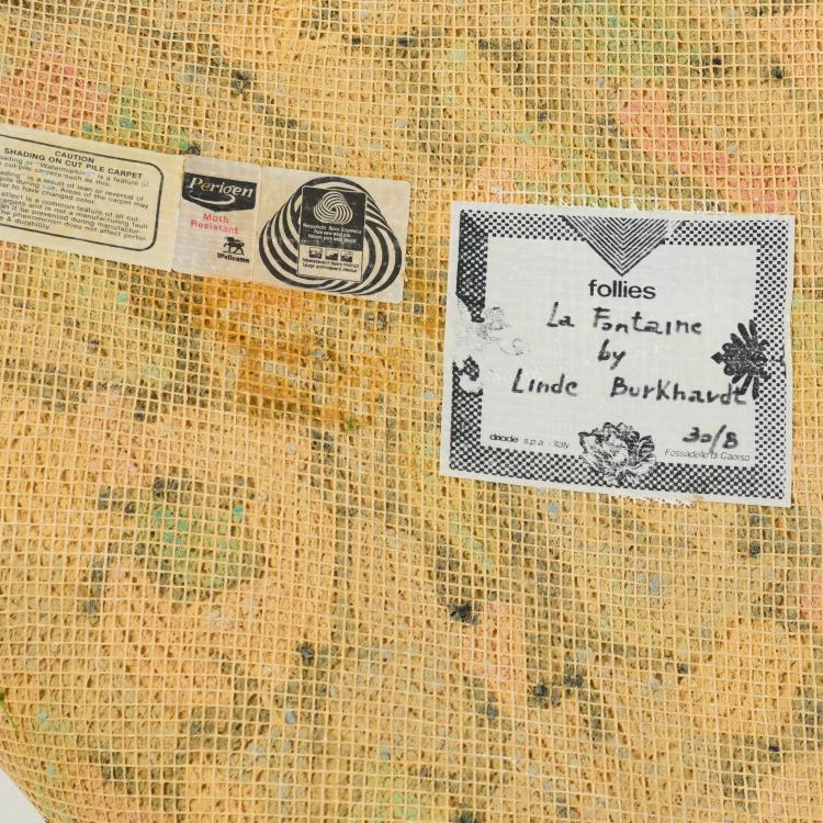 Bild 2 zu Objekt, Carpet 'La Fontaine' from the 'Follies' series, 1993, Linde Burkhardt, Driade, Corsico, 178B 596