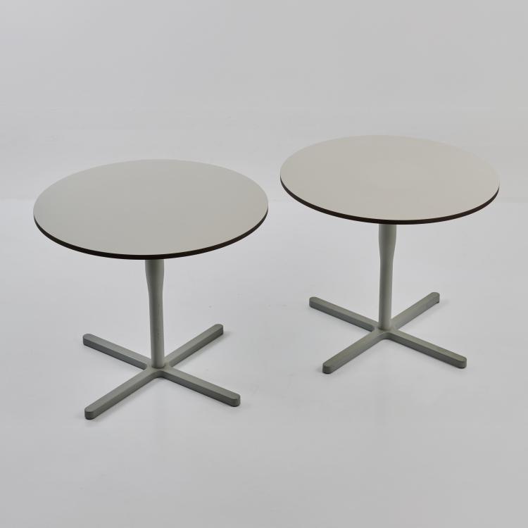 Hauptbild zu Objekt, Two side tables from the series 'Atlas System', 1992 (design), Jasper Morrison, Alias, Crusinallo, 179A 437