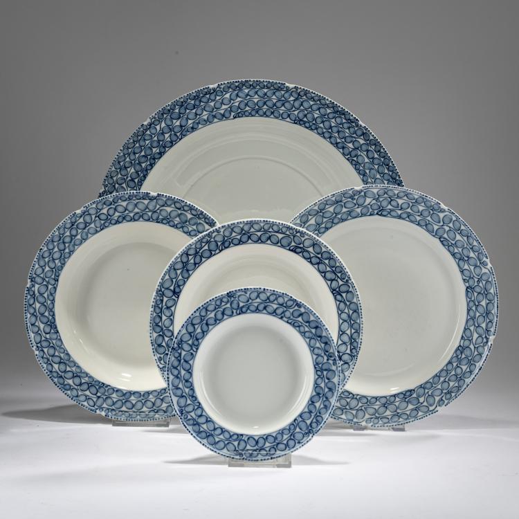 Bild 1 zu Objekt, 68-teiliges Service 'Riemerschmid', 1903/04, Richard Riemerschmid, Meissen, KPM, 178A 333