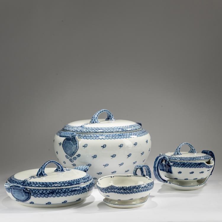 Bild 4 zu Objekt, 68-teiliges Service 'Riemerschmid', 1903/04, Richard Riemerschmid, Meissen, KPM, 178A 333