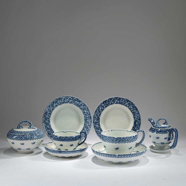 Bild 6 zu Objekt, 68-teiliges Service 'Riemerschmid', 1903/04, Richard Riemerschmid, Meissen, KPM, 178A 333