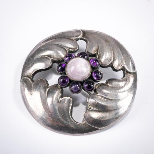 Leaf brooch, 1915