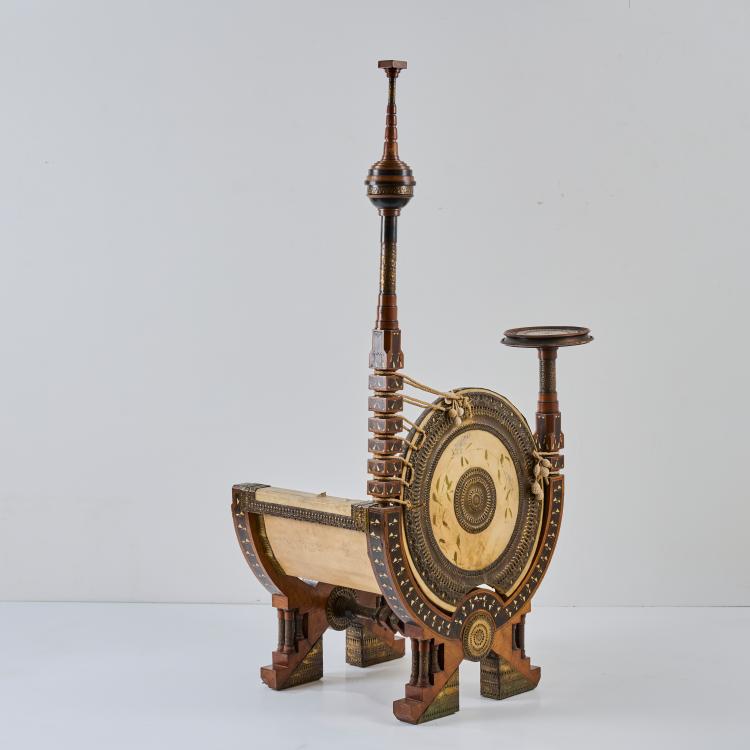 Bild 9 zu Objekt, Throne, c. 1900, Carlo Bugatti, Bugatti & Cie., Mailand / Milan, 178A 395