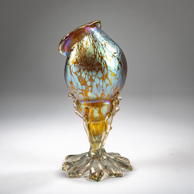 Bild 3 zu Objekt, Kleine 'Papillon'-Muschelvase, um 1899, L&ouml;tz Wwe., Klosterm&uuml;hle / Klastersky Mlyn, 178A 191