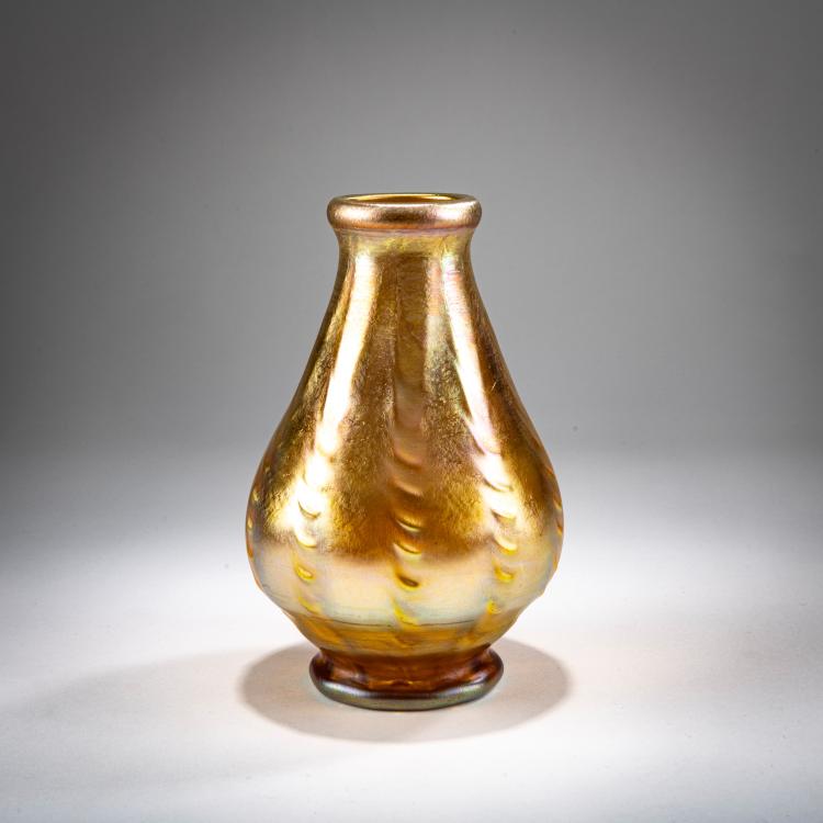 Hauptbild zu Objekt, Kleine Vase, 1900-02, Louis C. Tiffany, Tiffany, New York, 178A 182