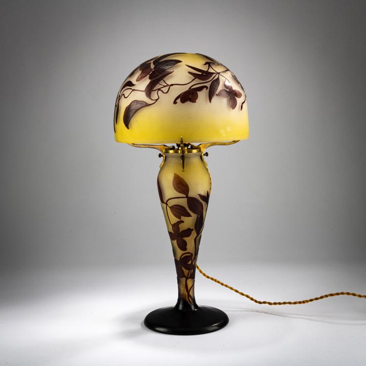 Hauptbild zu Objekt, Tischleuchte 'Cl&eacute;matites', 1920-24, Gall&eacute;, Nancy, 178A 104