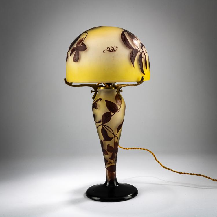 Bild 1 zu Objekt, Tischleuchte 'Cl&eacute;matites', 1920-24, Gall&eacute;, Nancy, 178A 104