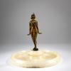 Bowl with dancer, c. 1928