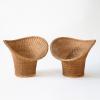 Two armchairs 'E 20', 1957