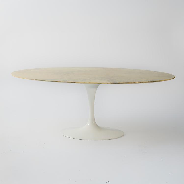Hauptbild zu Objekt, Table 'Tulip' - '173 F', 1956 (design), Eero Saarinen, Knoll International, New York, 178B 706