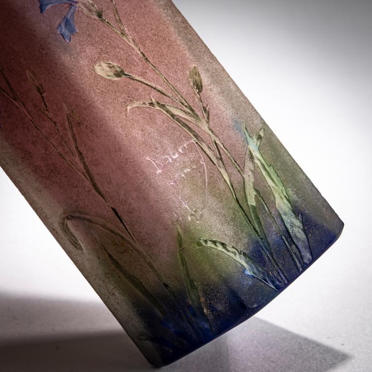 Bild 3 zu Objekt, Kleine Vase 'Bleuets', 1905, Daum Fr&egrave;res, Nancy, 178A 16