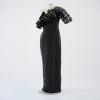 Akris Abendkleid mit Punkten, 1980er Jahre