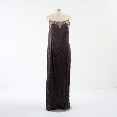 Gabriele Blachnik evening dress with lace, probably 1990s