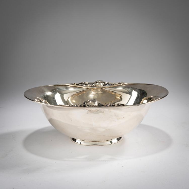 Hauptbild zu Objekt, Schale 'Blossom', 1908, Georg Jensen, Jensen, Georg, Kopenhagen / Copenhagen, 178A 462