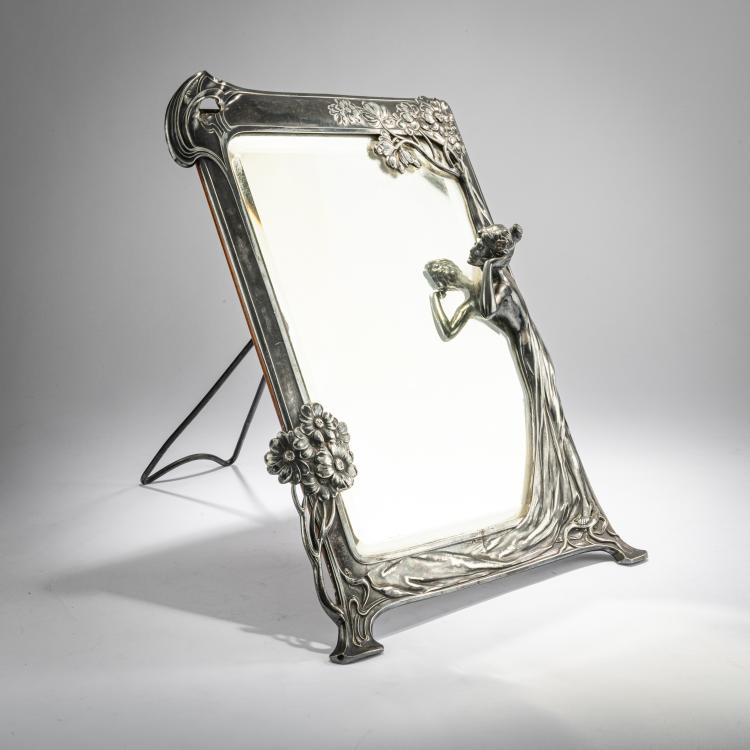 Hauptbild zu Objekt, Tischspiegel, um 1905, WMF, Geislingen, 178A 434