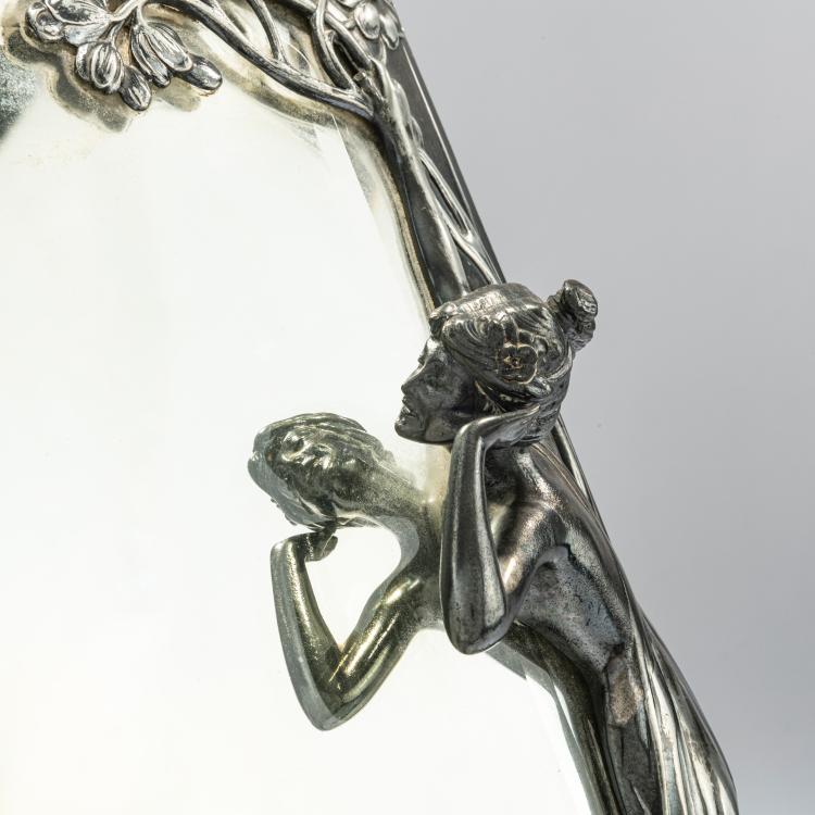 Bild 1 zu Objekt, Tischspiegel, um 1905, WMF, Geislingen, 178A 434