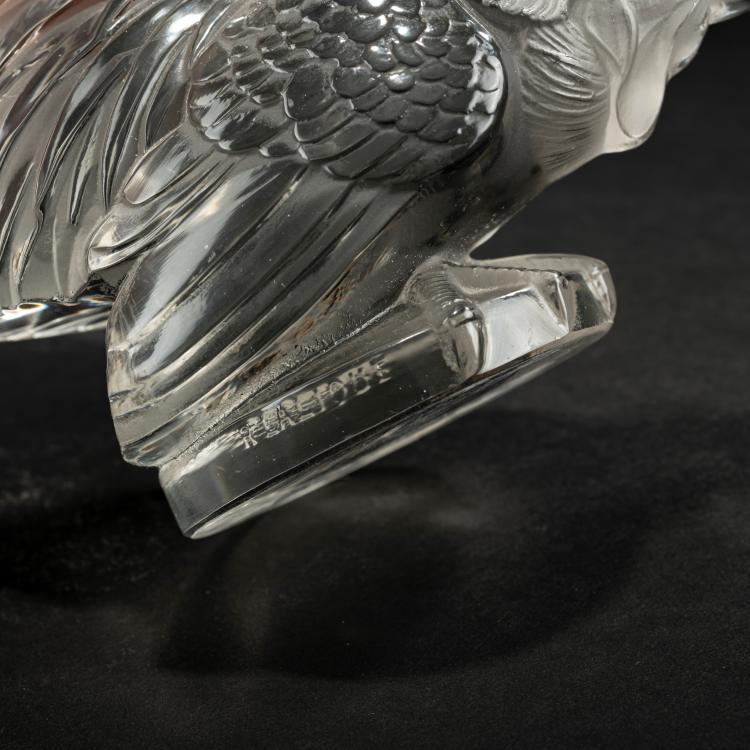 Bild 3 zu Objekt, Briefbeschwerer 'Coq nain', 1928, Ren&eacute; Lalique, Lalique, Ren&eacute;, Wingen-sur-Moder, 178A 136