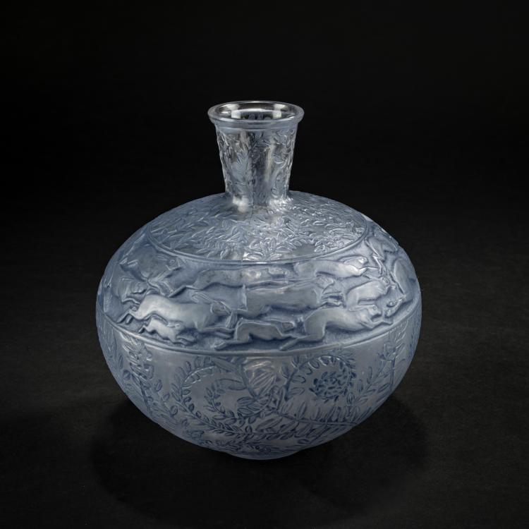 Bild 2 zu Objekt, Vase 'Li&egrave;vres', 1923, Ren&eacute; Lalique, Lalique, Ren&eacute;, Wingen-sur-Moder, 178A 133