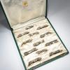 Twelve knife rests, c. 1925