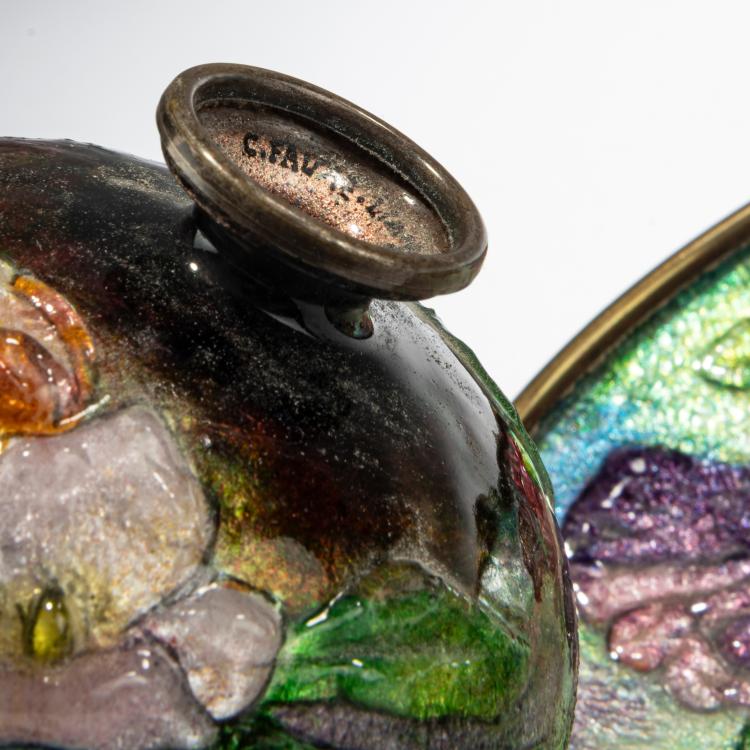 Bild 2 zu Objekt, Small vase and two bowls 'Fleurs', before 1956, Camille Faur&eacute;, Faur&eacute;, Camille, Limoges, 178A 444