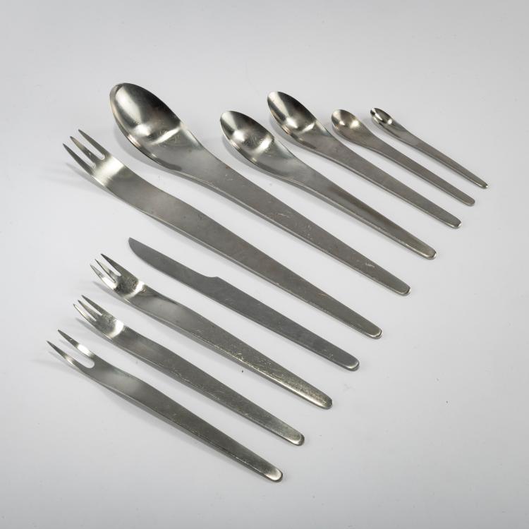 Hauptbild zu Objekt, Besteck 'AJ', 1957, Arne Jacobsen, Michelsen, A., Kopenhagen / Copenhagen, 178B 566