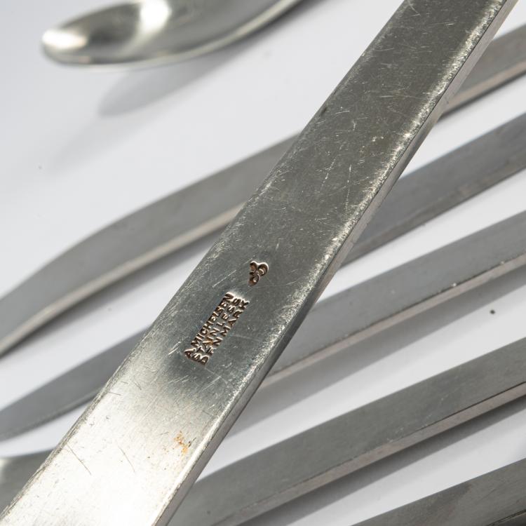 Bild 1 zu Objekt, Besteck 'AJ', 1957, Arne Jacobsen, Michelsen, A., Kopenhagen / Copenhagen, 178B 566