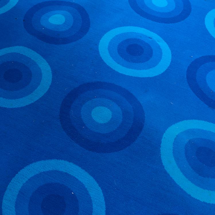 Bild 1 zu Objekt, Teppich 'Grand Hotel Europa Lugano - Circle Pattern', um 1971, Verner Panton, Mira-X, Suhr., 178B 773