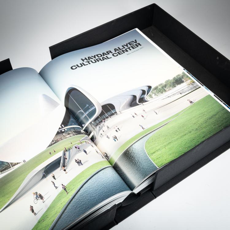 Bild 4 zu Objekt, 'Zaha Hadid. Complete Works 1979&ndash;2009' Art Edition XXL, 2009, Zaha Hadid, Taschen Verlag, Cologne (Publ.), 179C 658