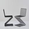 Zwei Stühle 'Z chair', 1970 (Entwurf)