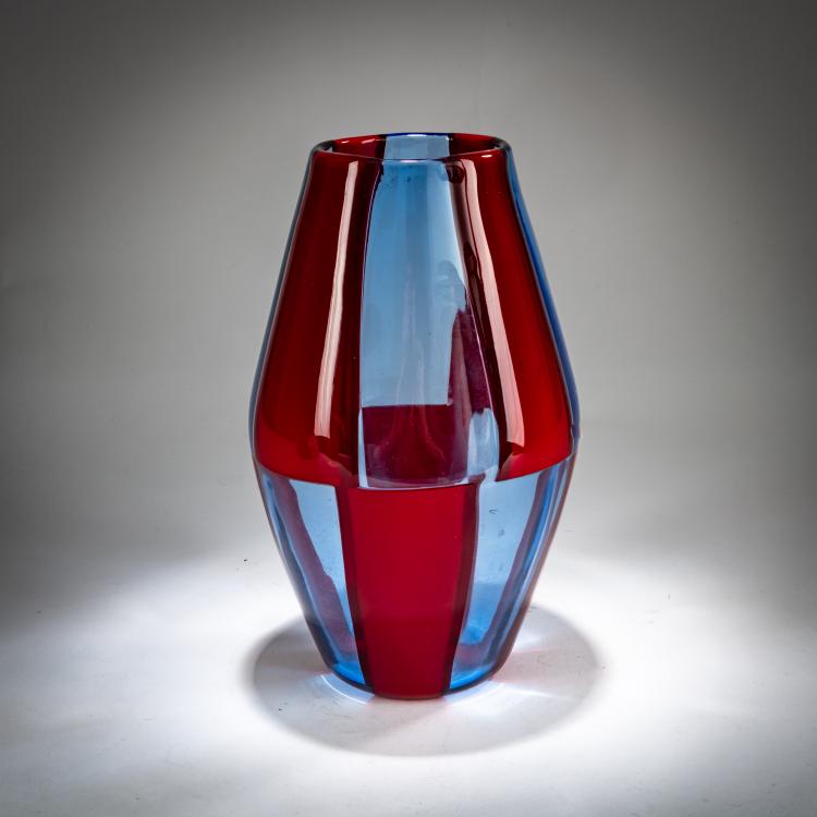 Bild 2 zu Objekt, Vase 'Tesserae', um 1950, Fulvio Bianconi, Venini, Murano, 179B 515
